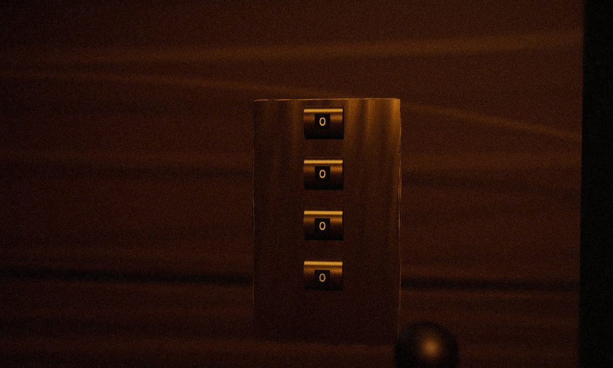 The Front Door in the escape room