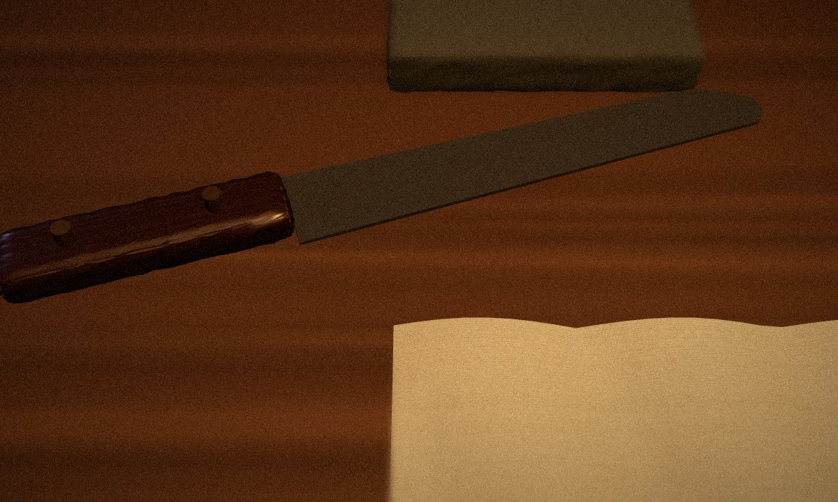 Kitchen Knife in the escape room