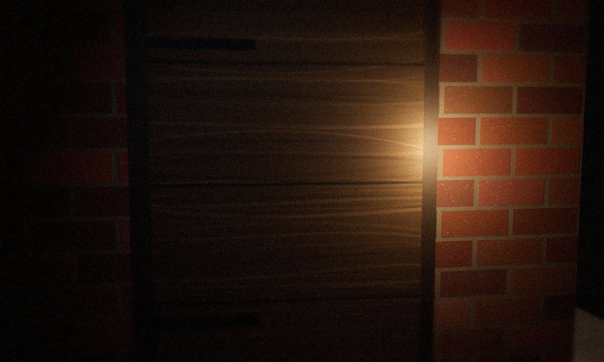 The Rear Door in the escape room