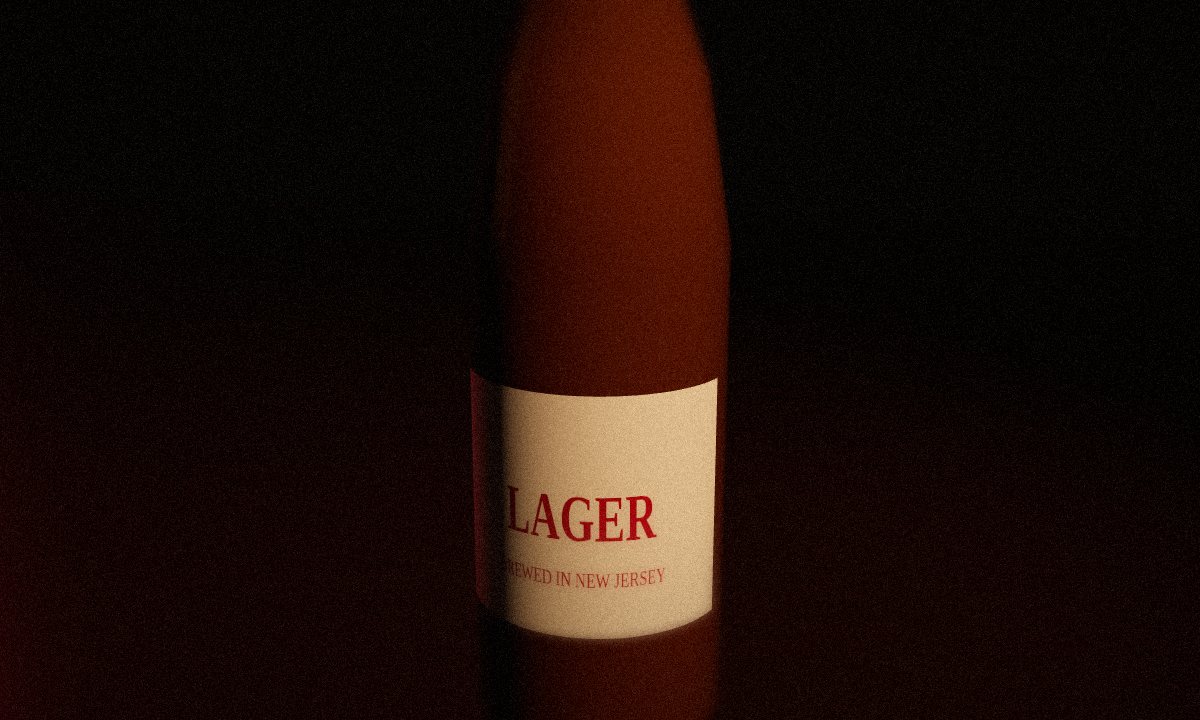 Beer Bottle in the escape room