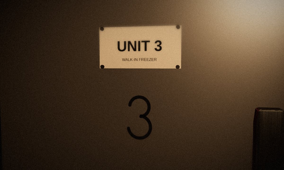 The Freezer in the escape room