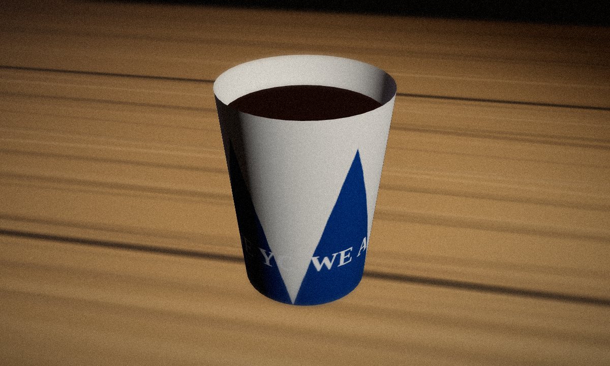 Coffee Cup in the escape room