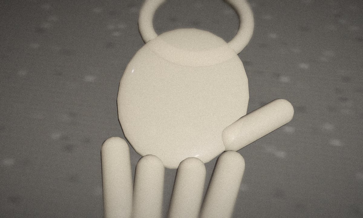 Single Glove in the escape room