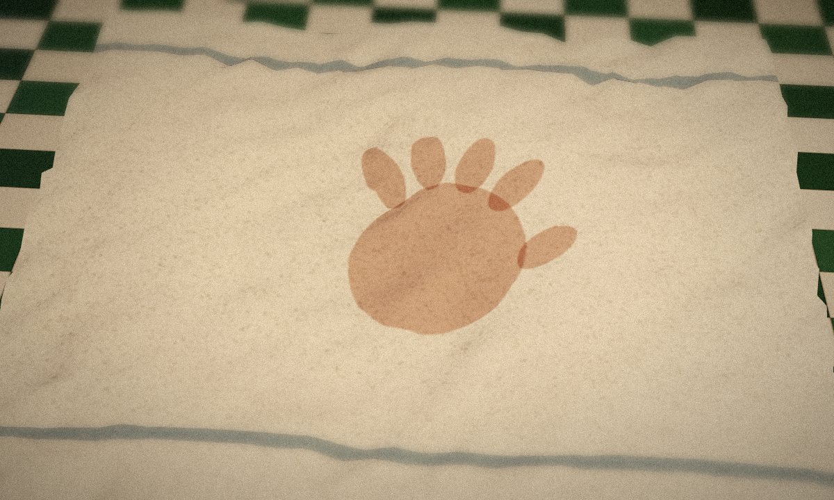 Towel in your hand in the escape room
