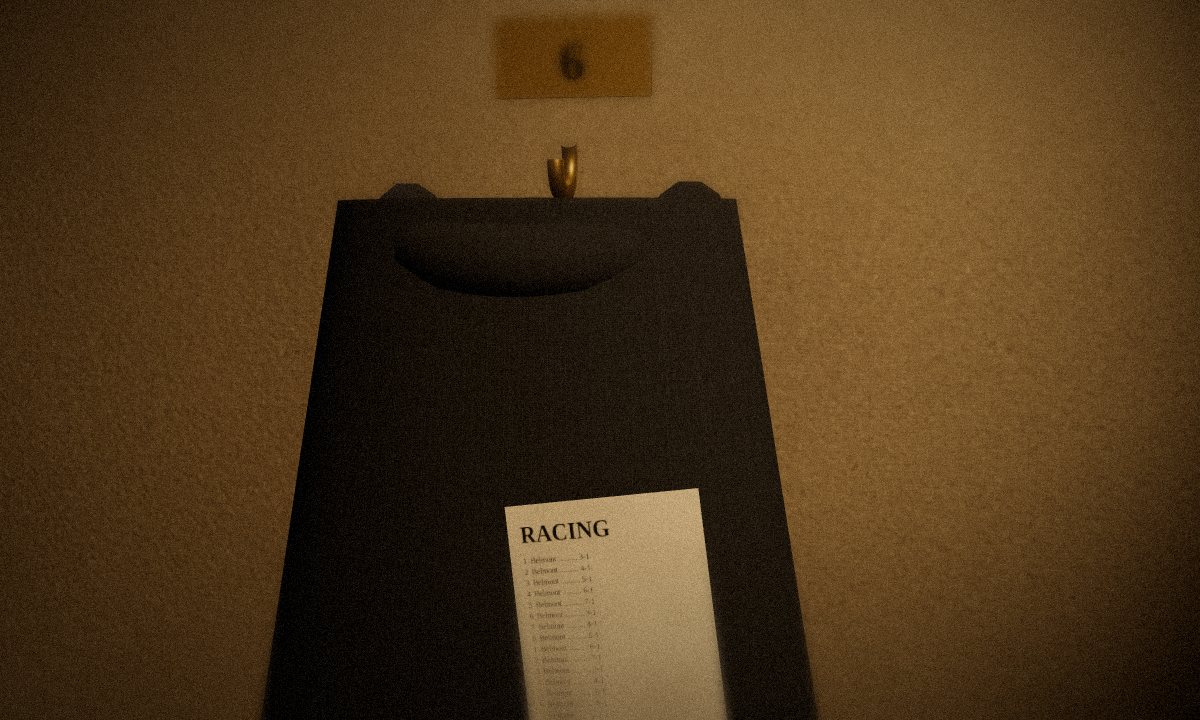 Coat Hook, number 6 in the escape room
