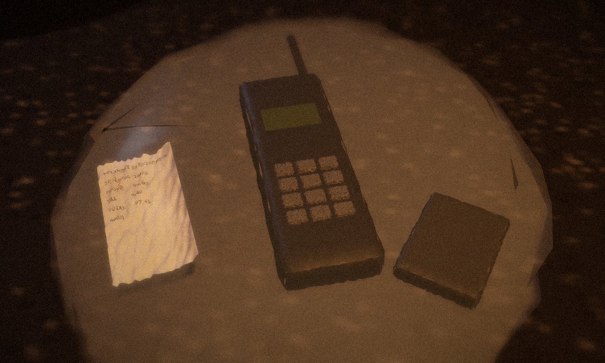 Phone in a Bag in the escape room