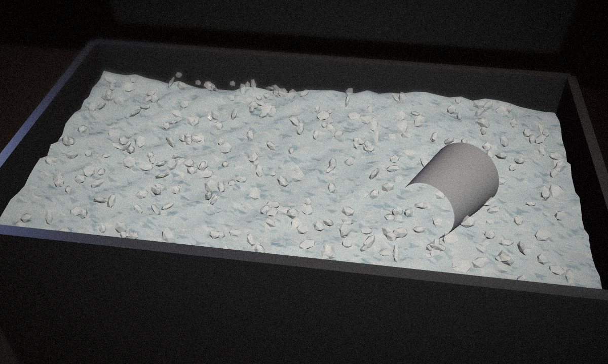 Ice Chest in the escape room