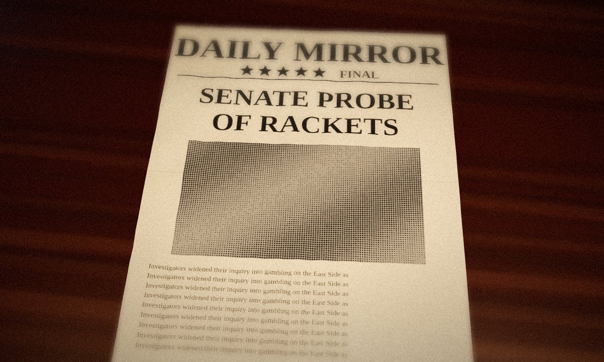 Paper Outside 39A in the escape room
