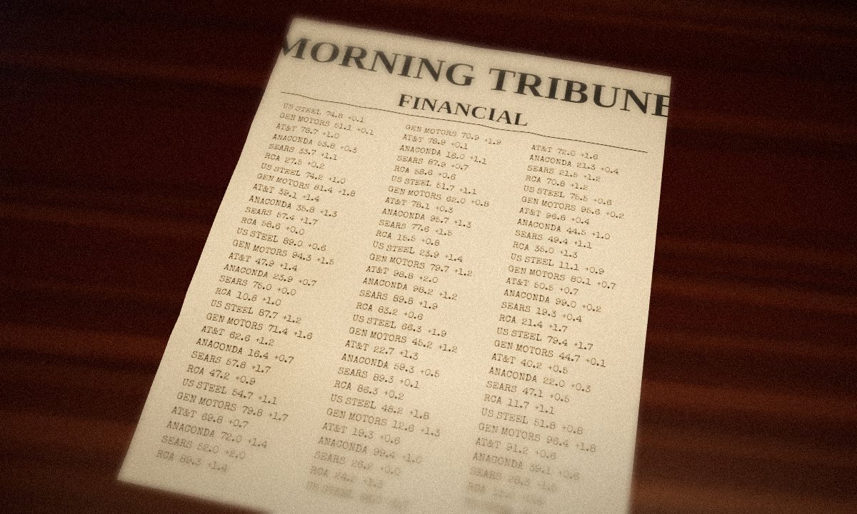 Morning Tribune in the escape room