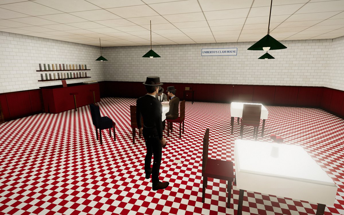 Umberto's Clam House escape room